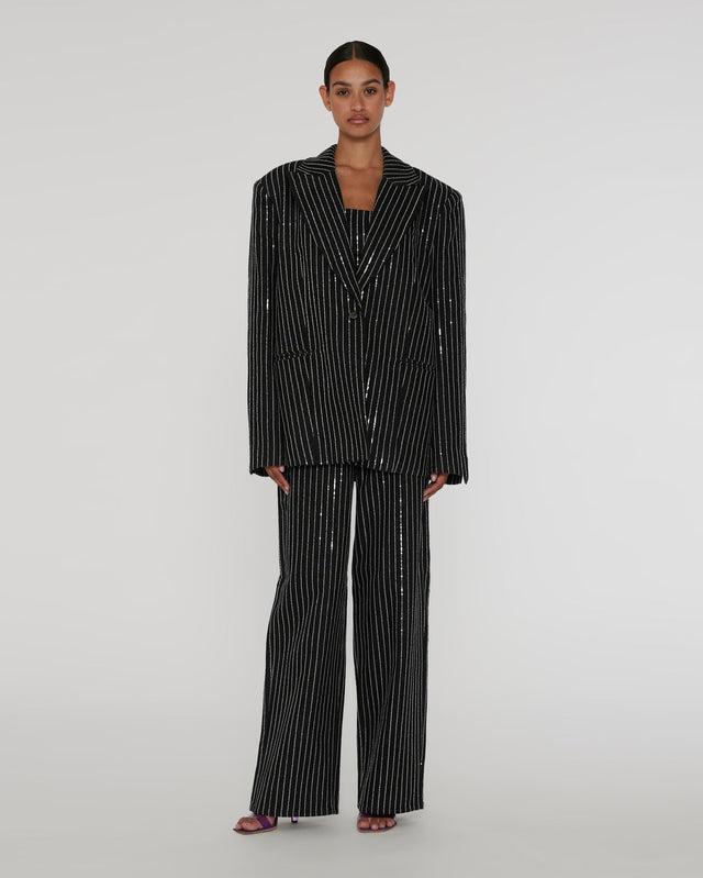 ROTATE Birger Christensen - Sequin Twill Blazer