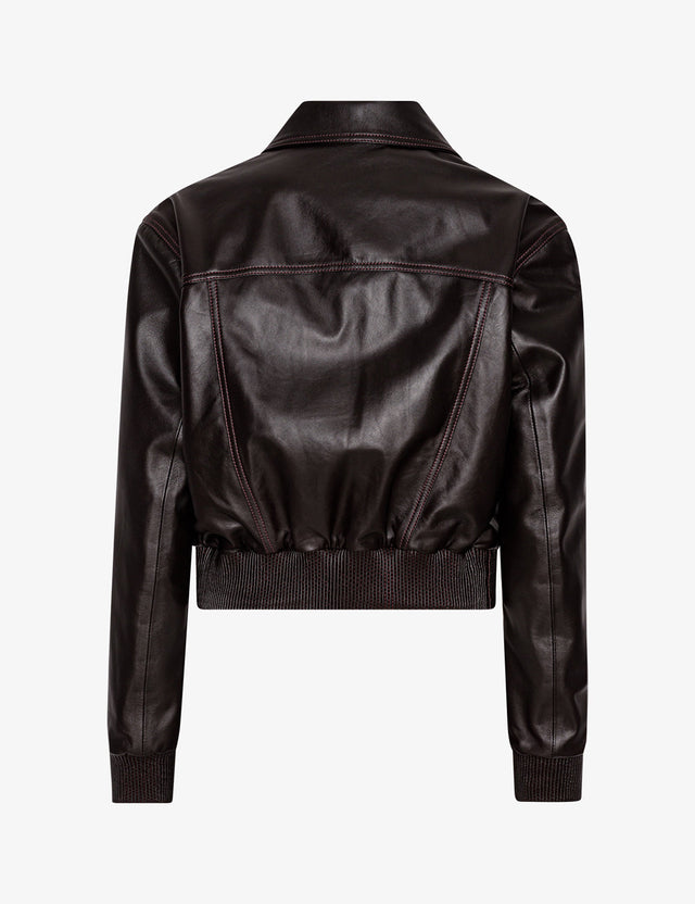 REMAIN Birger Christensen - Small Leather Jacket