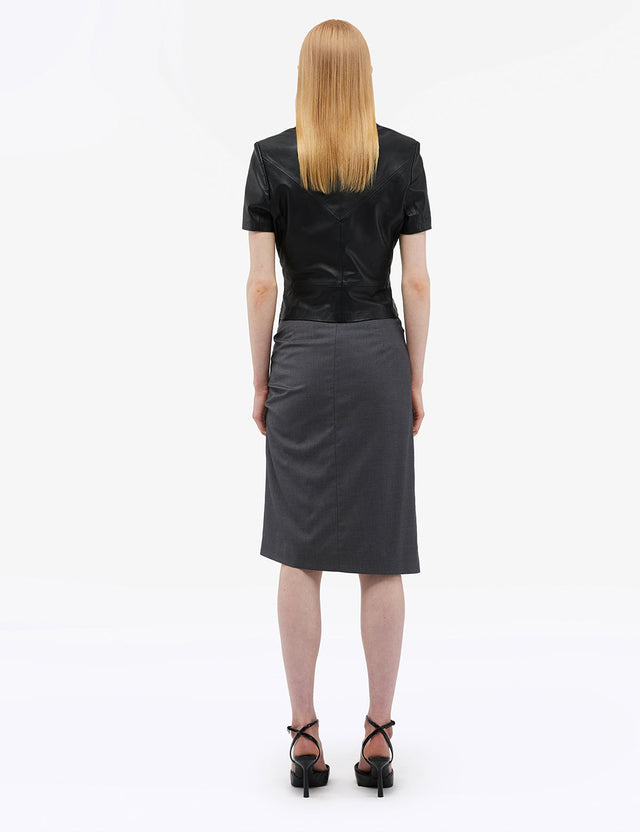 REMAIN Birger Christensen - Tied Suiting Skirt
