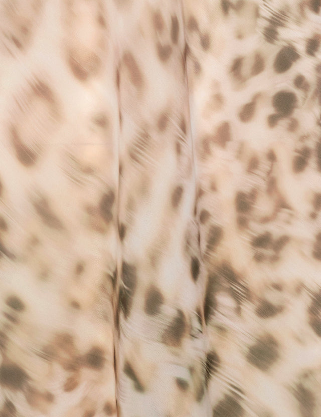 ROTATE Birger Christensen - Chiffon Mini Ruffle Dress