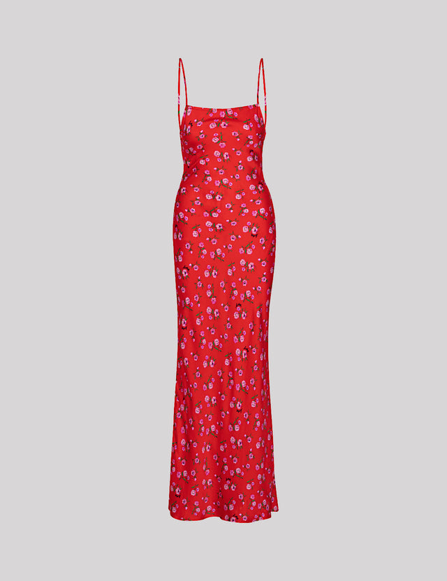 ROTATE Birger Christensen - Printed Maxi Dress