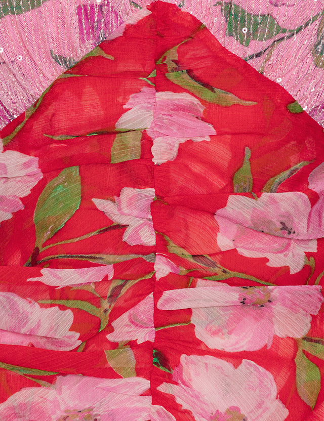 ROTATE Birger Christensen - Printed Mini Ls Dress