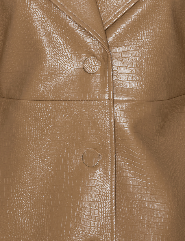 ROTATE Birger Christensen - Textured Fitted Jacket